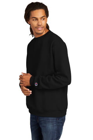 Champion Powerblend Crewneck Sweatshirt (Black)