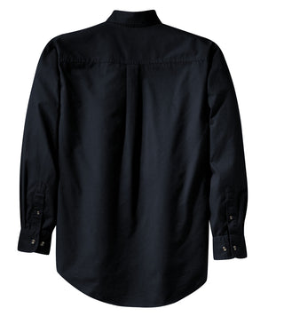 Port Authority Long Sleeve Twill Shirt (Classic Navy)