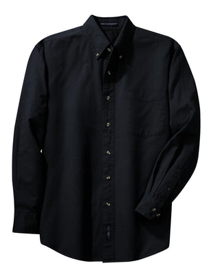 Port Authority Long Sleeve Twill Shirt (Classic Navy)