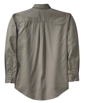 Port Authority Long Sleeve Twill Shirt (Khaki)