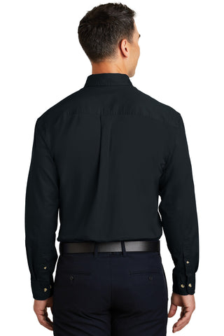 Port Authority Long Sleeve Twill Shirt (Classic Navy)