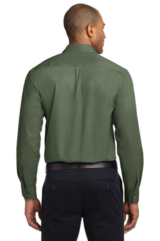 Port Authority Extended Size Long Sleeve Easy Care Shirt (Clover Green)