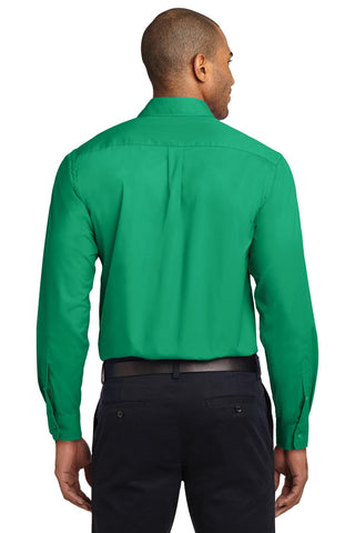 Port Authority Extended Size Long Sleeve Easy Care Shirt (Court Green)