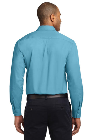 Port Authority Extended Size Long Sleeve Easy Care Shirt (Maui Blue)