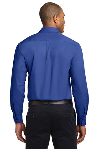 Port Authority Extended Size Long Sleeve Easy Care Shirt (Royal/ Classic Navy)