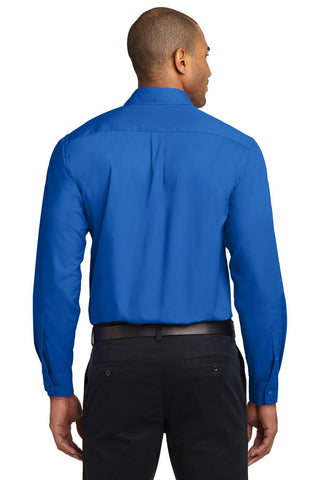 Port Authority Extended Size Long Sleeve Easy Care Shirt (Strong Blue)