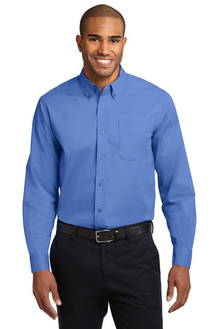 Port Authority Extended Size Long Sleeve Easy Care Shirt (Ultramarine Blue)