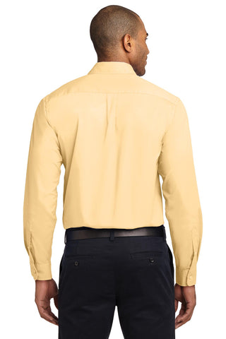 Port Authority Extended Size Long Sleeve Easy Care Shirt (Yellow)