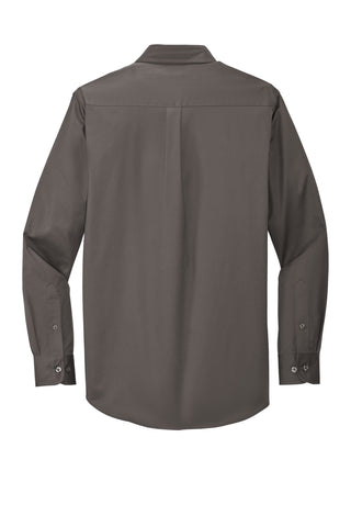 Port Authority Extended Size Long Sleeve Easy Care Shirt (Bark)