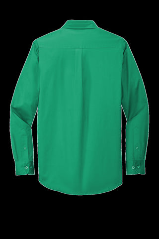 Port Authority Extended Size Long Sleeve Easy Care Shirt (Court Green)