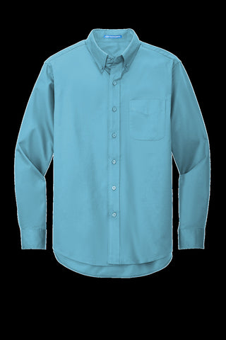 Port Authority Long Sleeve Easy Care Shirt (Maui Blue)