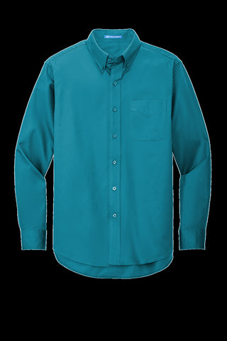 Port Authority Long Sleeve Easy Care Shirt (Teal Green)