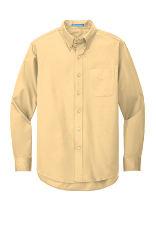 Port Authority Extended Size Long Sleeve Easy Care Shirt (Yellow)