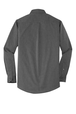 Port Authority Crosshatch Easy Care Shirt (Soft Black)