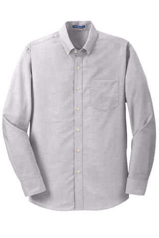 Port Authority SuperPro Oxford Shirt (Gusty Grey)