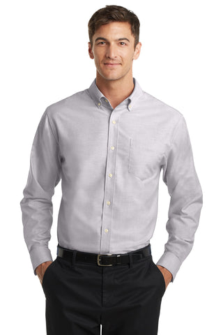 Port Authority SuperPro Oxford Shirt (Gusty Grey)