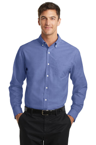 Port Authority SuperPro Oxford Shirt (Navy)