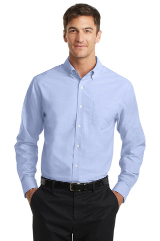 Port Authority SuperPro Oxford Shirt (Oxford Blue)