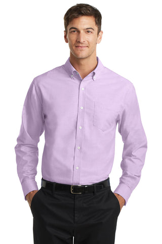 Port Authority SuperPro Oxford Shirt (Soft Purple)