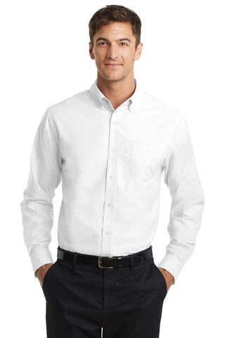 Port Authority SuperPro Oxford Shirt (White)