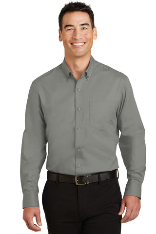 Port Authority SuperPro Twill Shirt (Monument Grey)