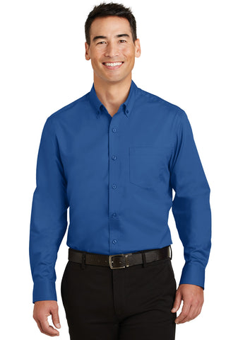 Port Authority SuperPro Twill Shirt (True Blue)