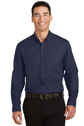 Port Authority SuperPro Twill Shirt (True Navy)