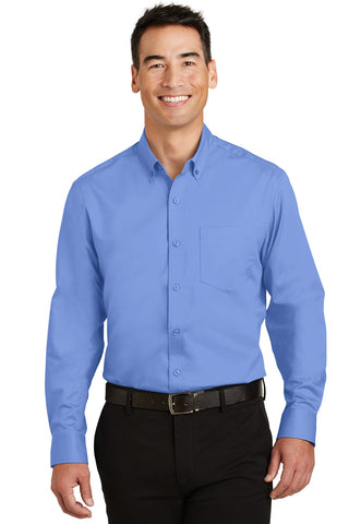 Port Authority SuperPro Twill Shirt (Ultramarine Blue)