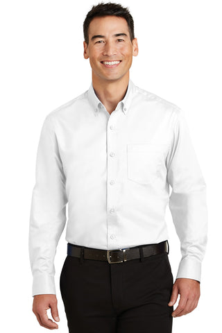 Port Authority SuperPro Twill Shirt (White)