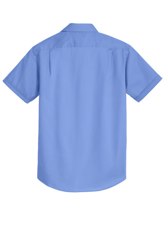 Port Authority Short Sleeve SuperPro Twill Shirt (Ultramarine Blue)