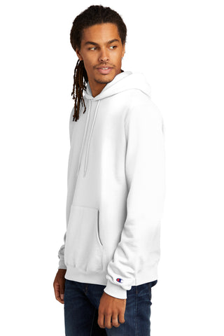 Champion Powerblend Pullover Hoodie (White)