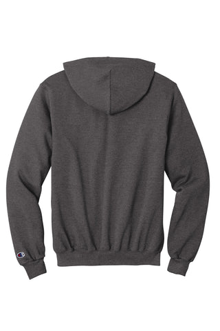 Champion Powerblend Full-Zip Hoodie (Charcoal Heather)