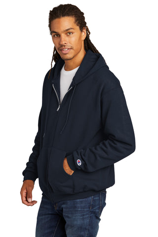 Champion Powerblend Full-Zip Hoodie (Navy)