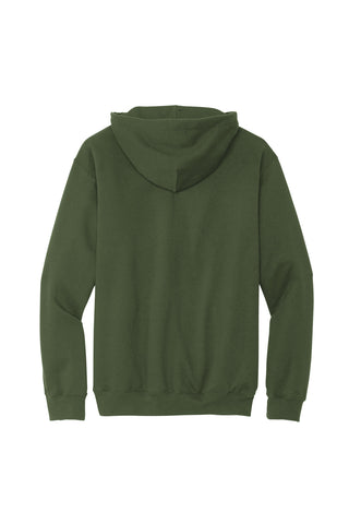 Gildan Softstyle Pullover Hooded Sweatshirt (Military Green)