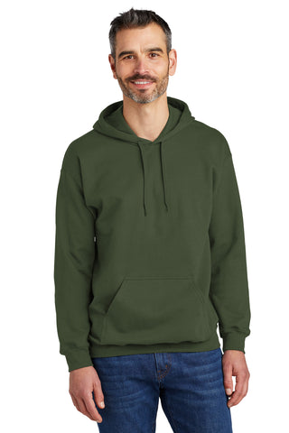 Gildan Softstyle Pullover Hooded Sweatshirt (Military Green)