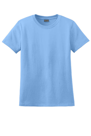 Hanes Ladies Perfect-T Cotton T-Shirt (Carolina Blue)