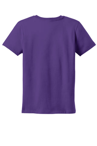 Hanes Ladies Perfect-T Cotton T-Shirt (Purple)