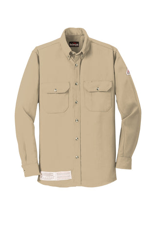 Bulwark EXCEL FR ComforTouch Dress Uniform Shirt (Khaki)