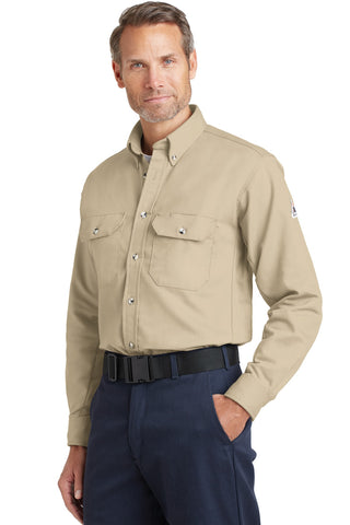 Bulwark EXCEL FR ComforTouch Dress Uniform Shirt (Khaki)