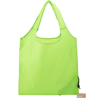Printwear Bungalow RPET Foldable Shopper Tote (Lime)