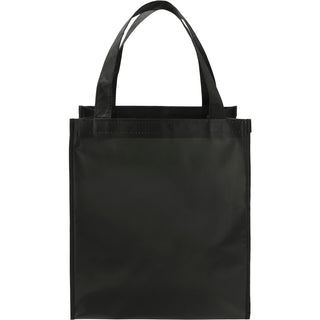 Printwear Double Laminated Wipeable Grocery Tote (Black)
