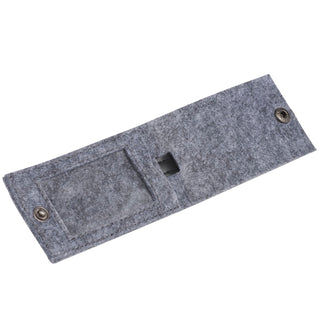 The Goods Recycled Felt Luggage Tag (Charcoal)