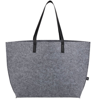 The Goods Recycled Felt Shoulder Tote (Charcoal)