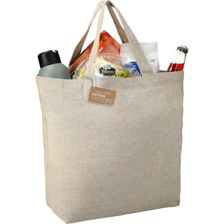 Printwear Recycled 5oz Cotton Twill Grocery Tote (Natural)