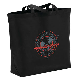 Printwear Challenger Jumbo Shopper Tote (Black)