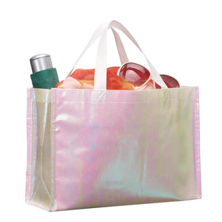 Printwear Iridescent Non-Woven Shopper Tote (Iridescent)