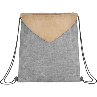 Printwear Kai Drawstring Bag (Gray)