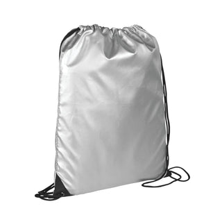 Printwear Oriole Reflective Drawstring Bag (Metallic Silver)