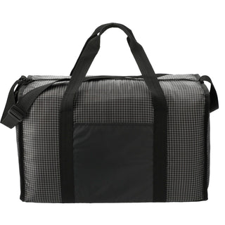 Printwear Grid Boxy Duffel (Black)