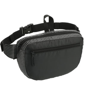 Printwear Grid Fanny Pack (Black)